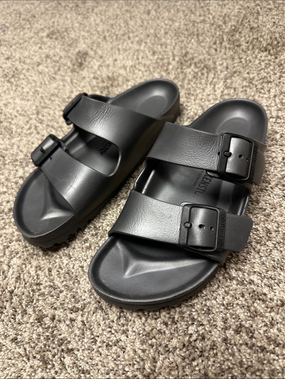 Women’s Birkenstock Arizona Double-Buckle Slide Sandals size 38